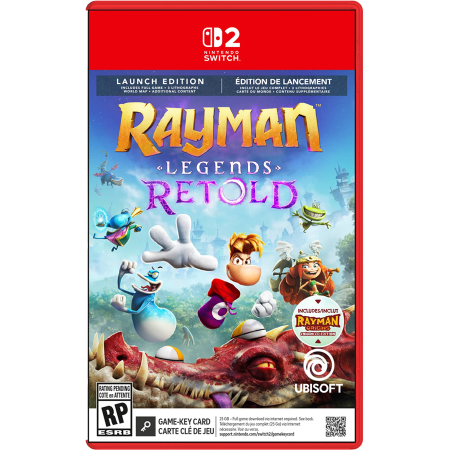 Rayman Legends Retold Nintendo Switch 2