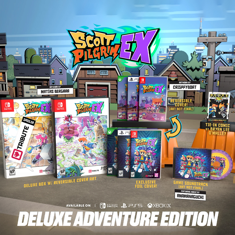 Scott Pilgrim EX Deluxe Adventure Edition Playstation 5 - Imagen 2